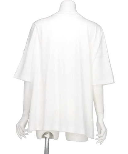 SUPIMA JERSEY SLIT BIG T-SHIRT