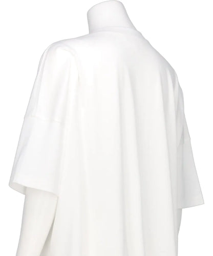 SUPIMA JERSEY SLIT BIG T-SHIRT