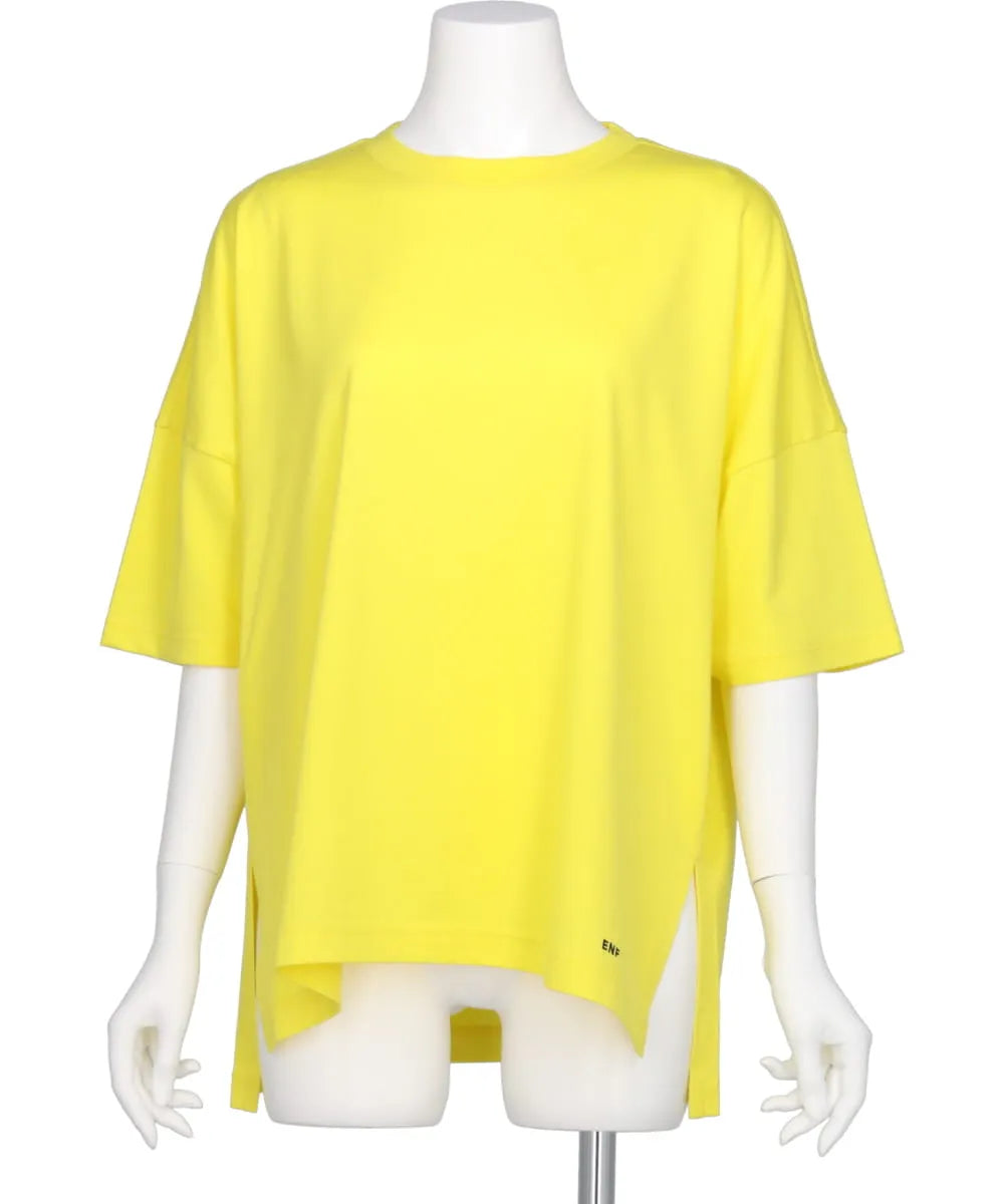 SUPIMA JERSEY SLIT BIG T-SHIRT