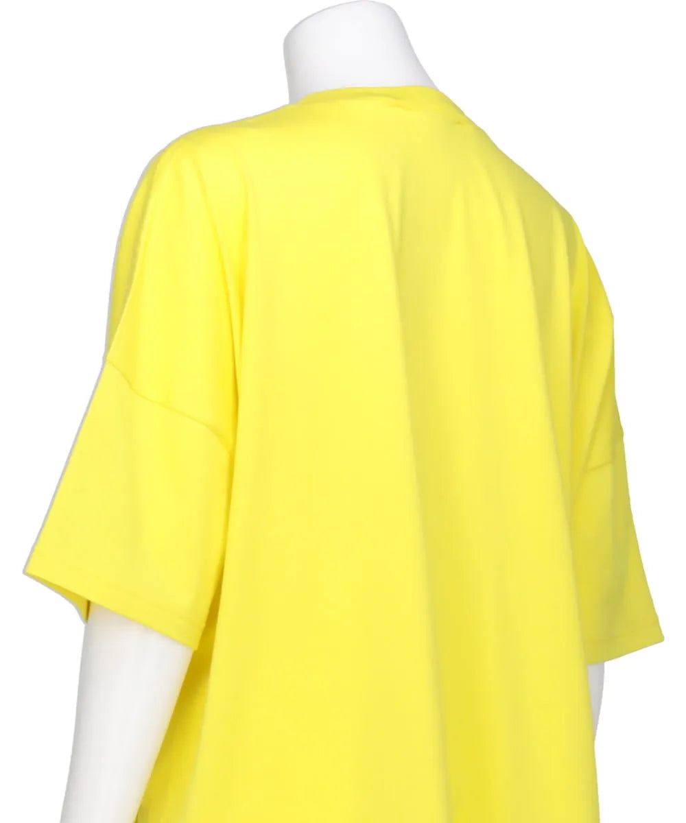 SUPIMA JERSEY SLIT BIG T-SHIRT