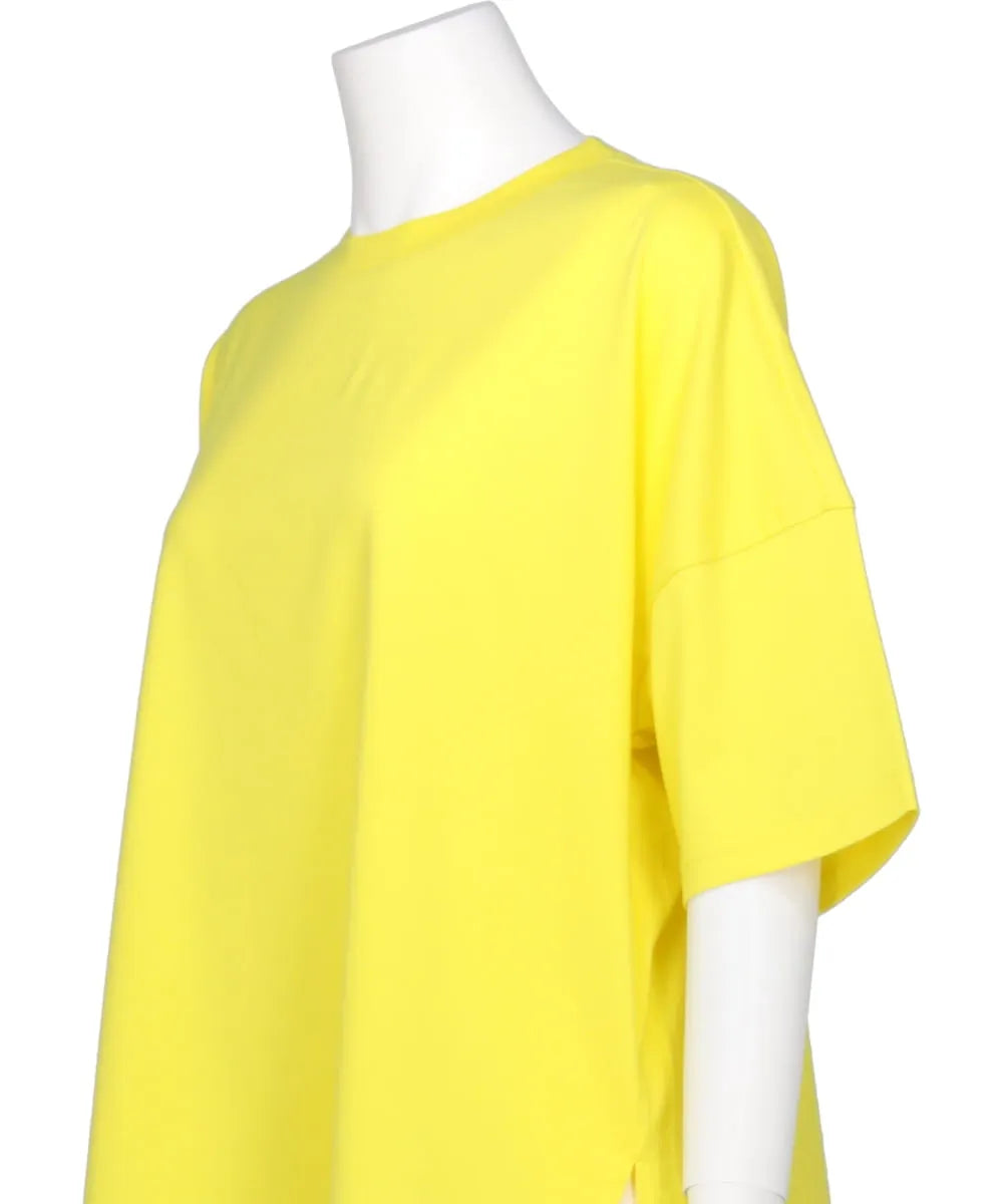 SUPIMA JERSEY SLIT BIG T-SHIRT