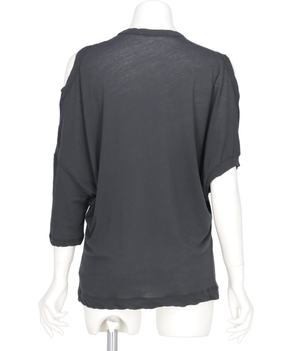 SHEF OPEN SHOULDER T-SHIRT