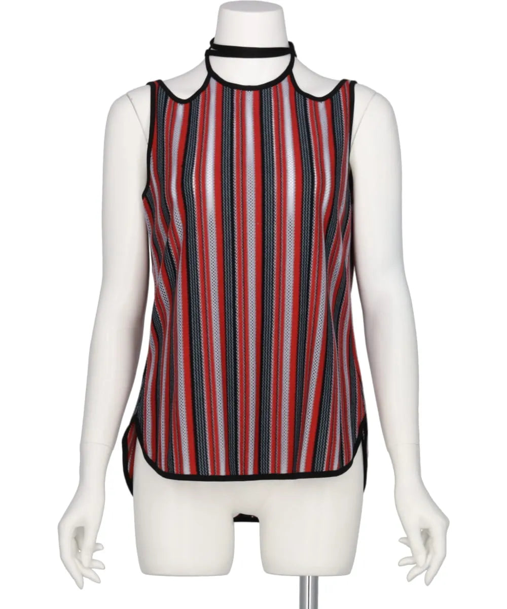 Mame Kurogouchi(マメクロゴウチ) RUSSELL JERSEY SLEEVELESS TOP