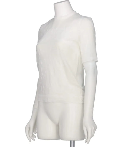 KNITTED CREW NECK TOP