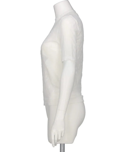 KNITTED CREW NECK TOP