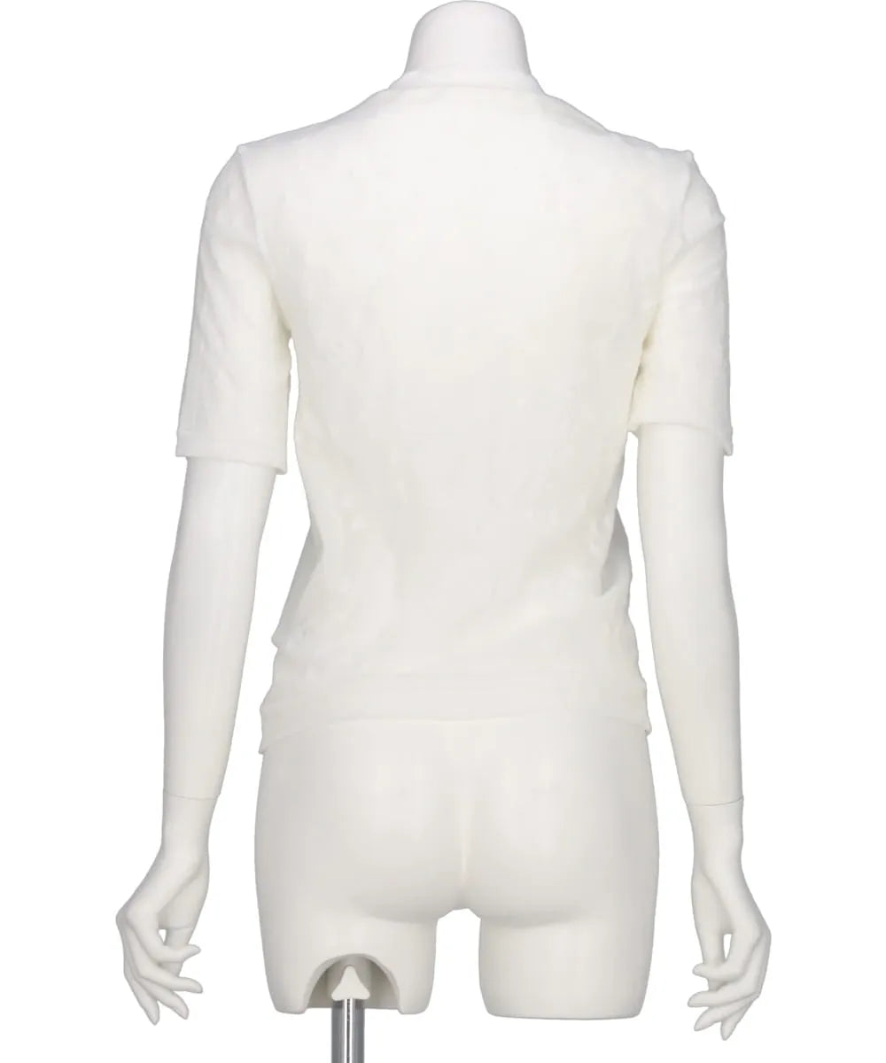 KNITTED CREW NECK TOP