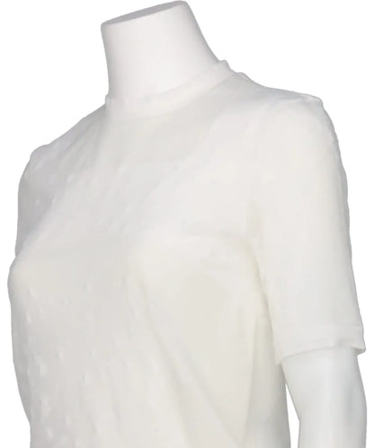 KNITTED CREW NECK TOP