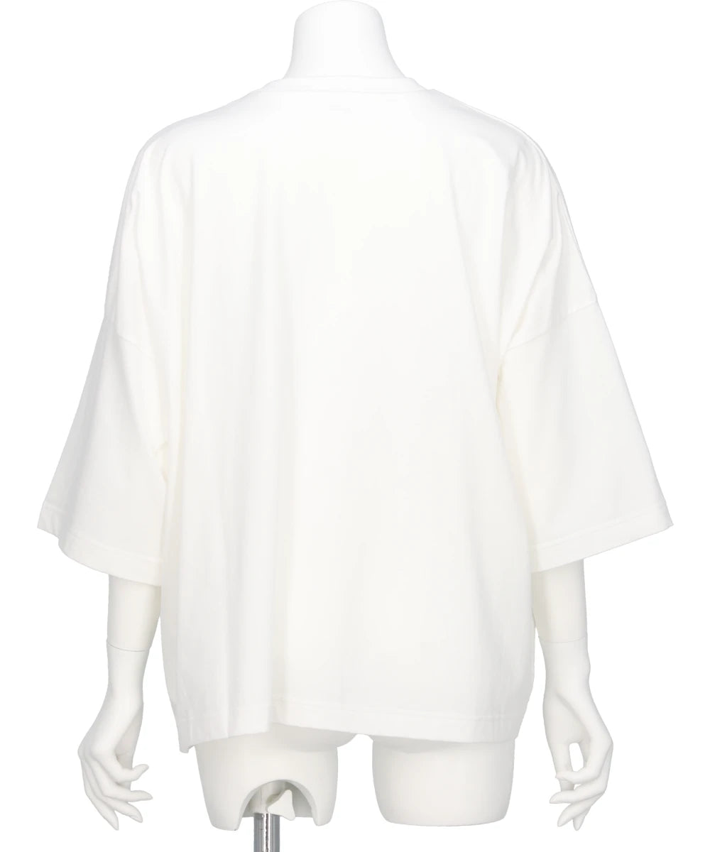 COTTON JERSEY BOX T/SH