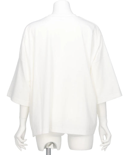 COTTON JERSEY BOX T/SH