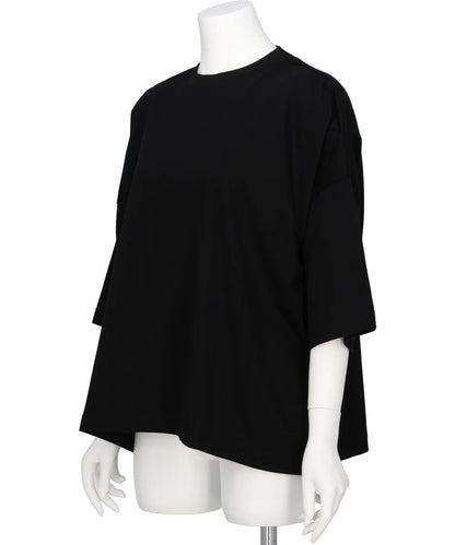 COTTON JERSEY BOX T/SH