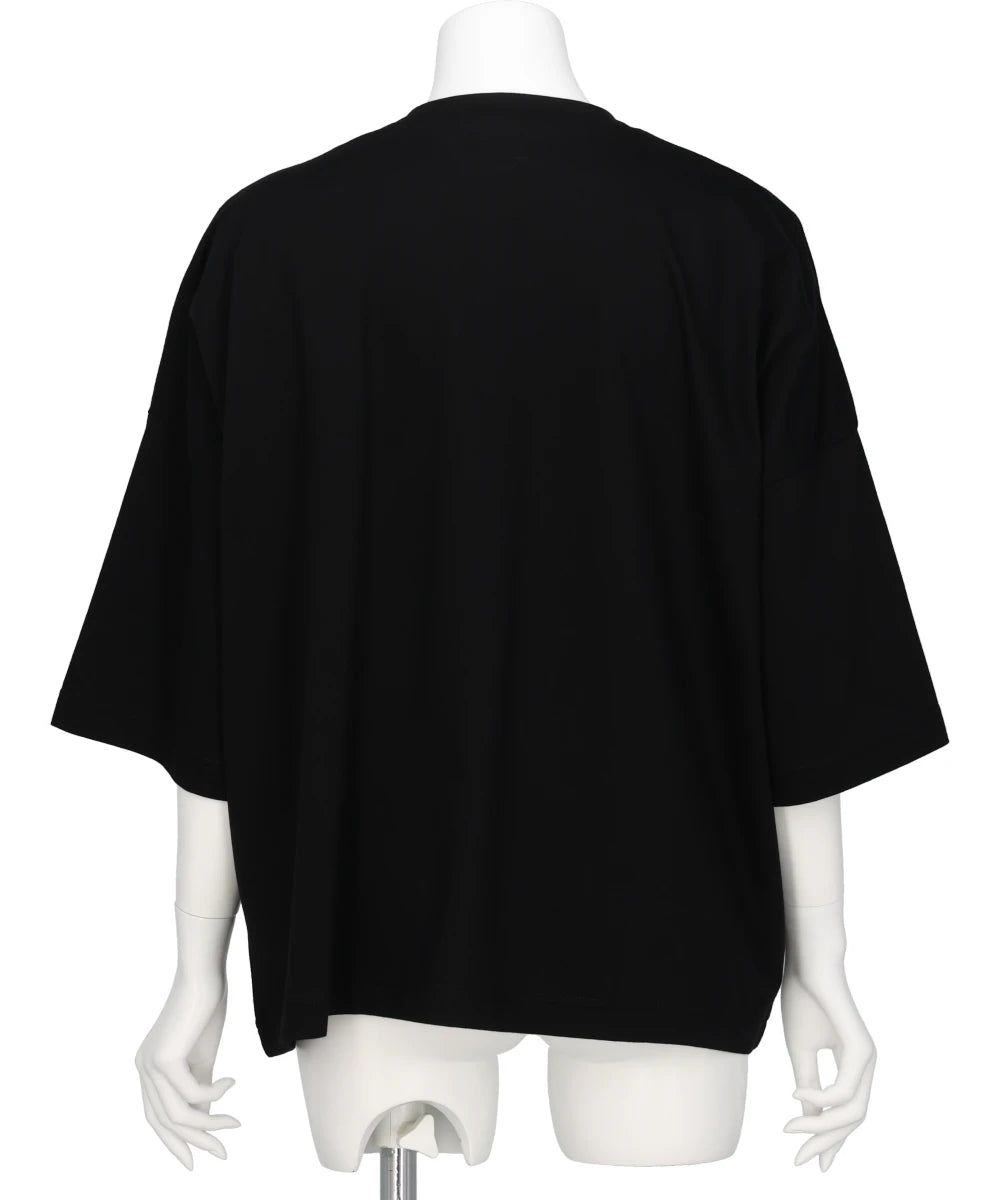 COTTON JERSEY BOX T/SH