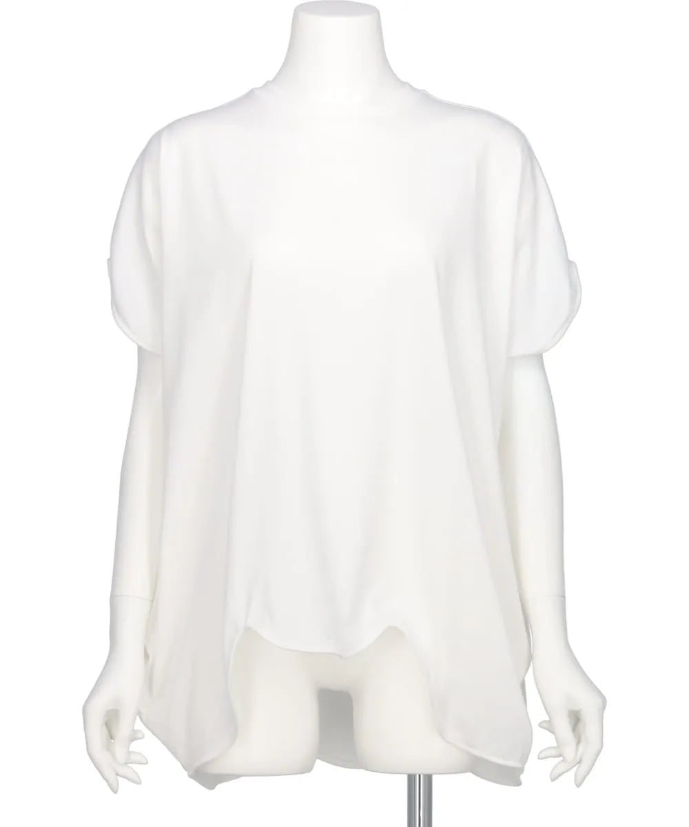 SUBIN JERSEY SCALLOP WIDE T/SH