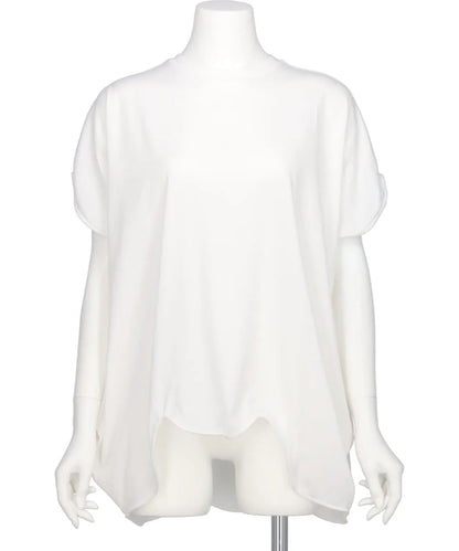 SUBIN JERSEY SCALLOP WIDE T/SH