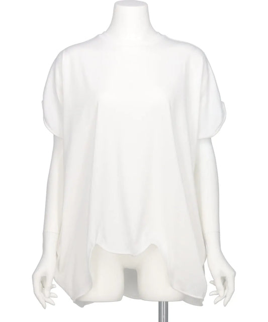 SUBIN JERSEY SCALLOP WIDE T/SH