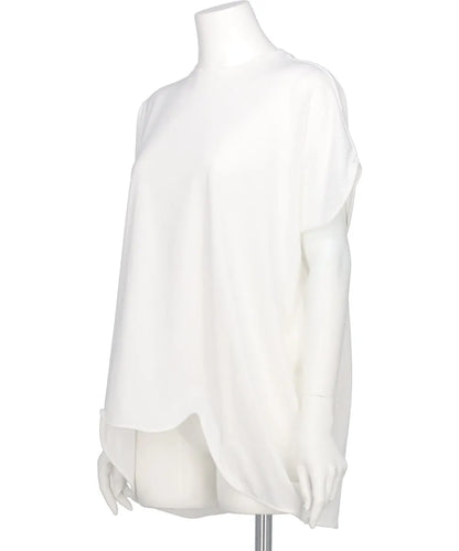 SUBIN JERSEY SCALLOP WIDE T/SH