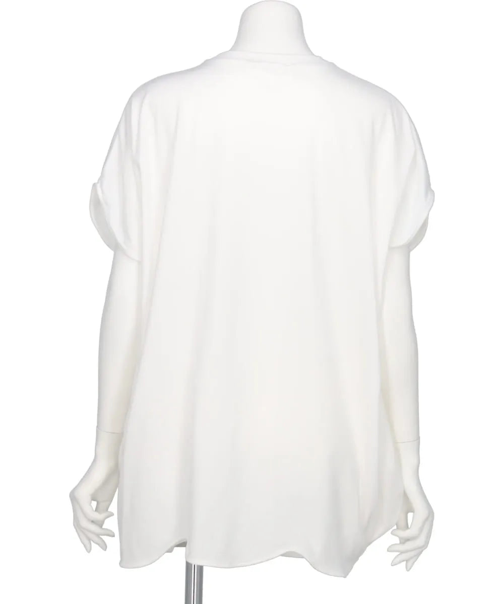 SUBIN JERSEY SCALLOP WIDE T/SH