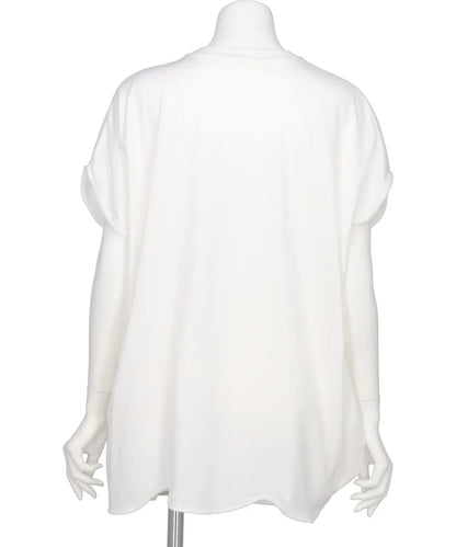 SUBIN JERSEY SCALLOP WIDE T/SH