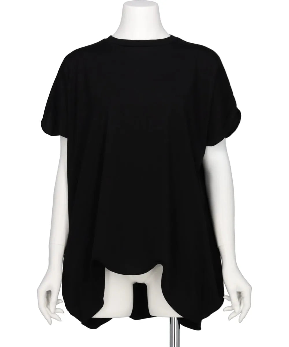 SUBIN JERSEY SCALLOP WIDE T/SH