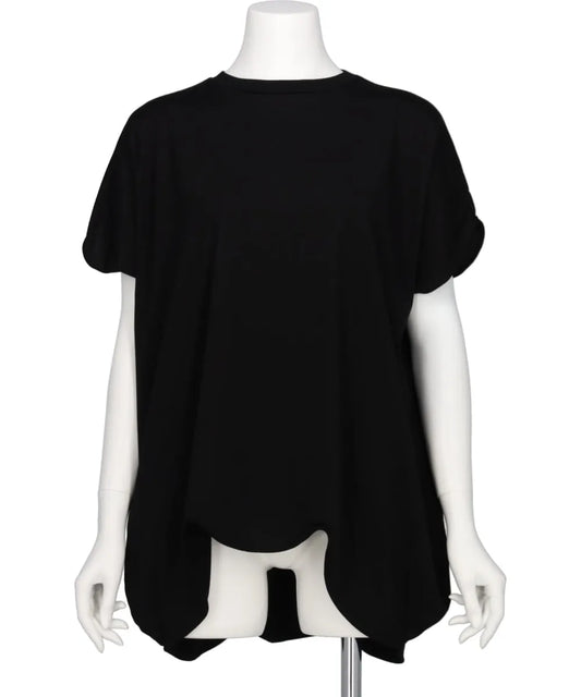 SUBIN JERSEY SCALLOP WIDE T/SH