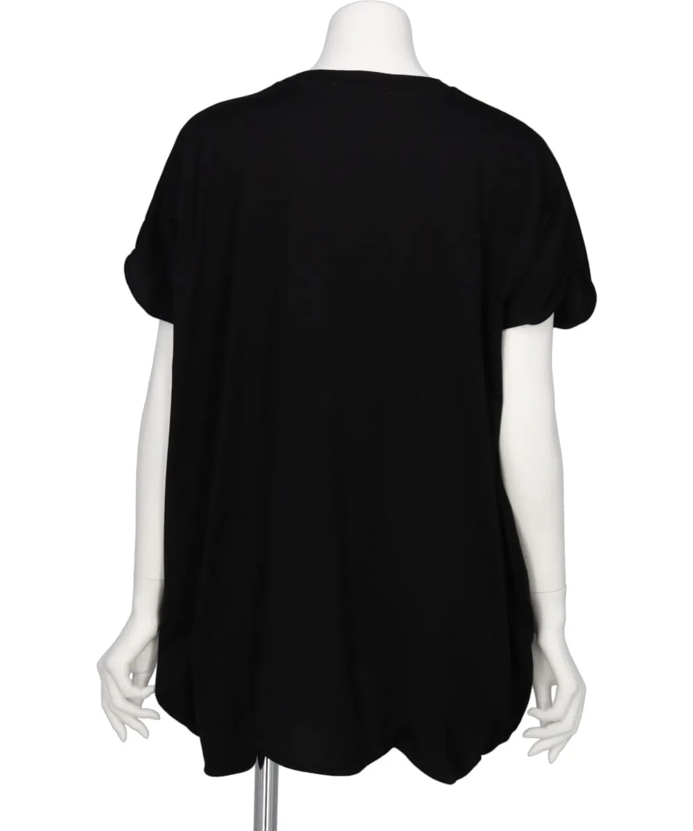 SUBIN JERSEY SCALLOP WIDE T/SH