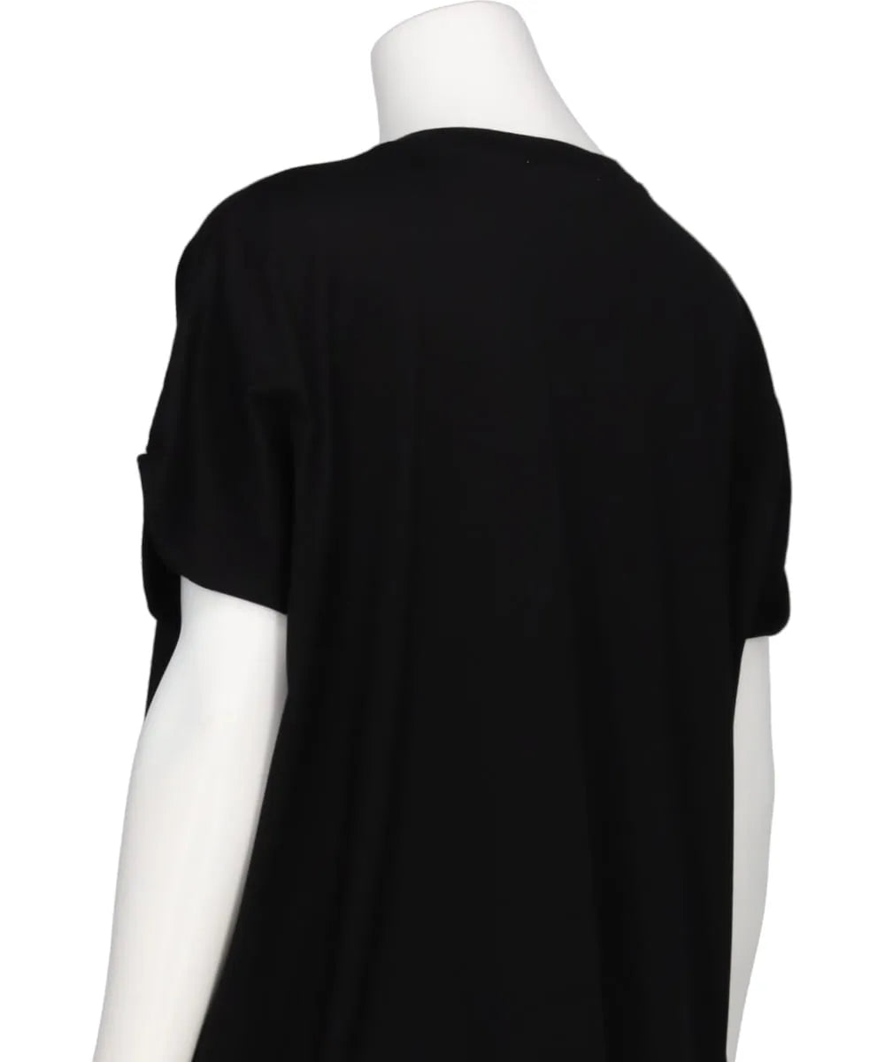 SUBIN JERSEY SCALLOP WIDE T/SH