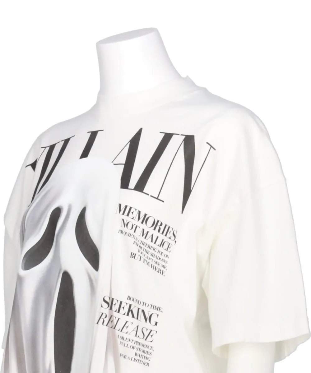 VILLAIN COVER PRINT T-SHIRT