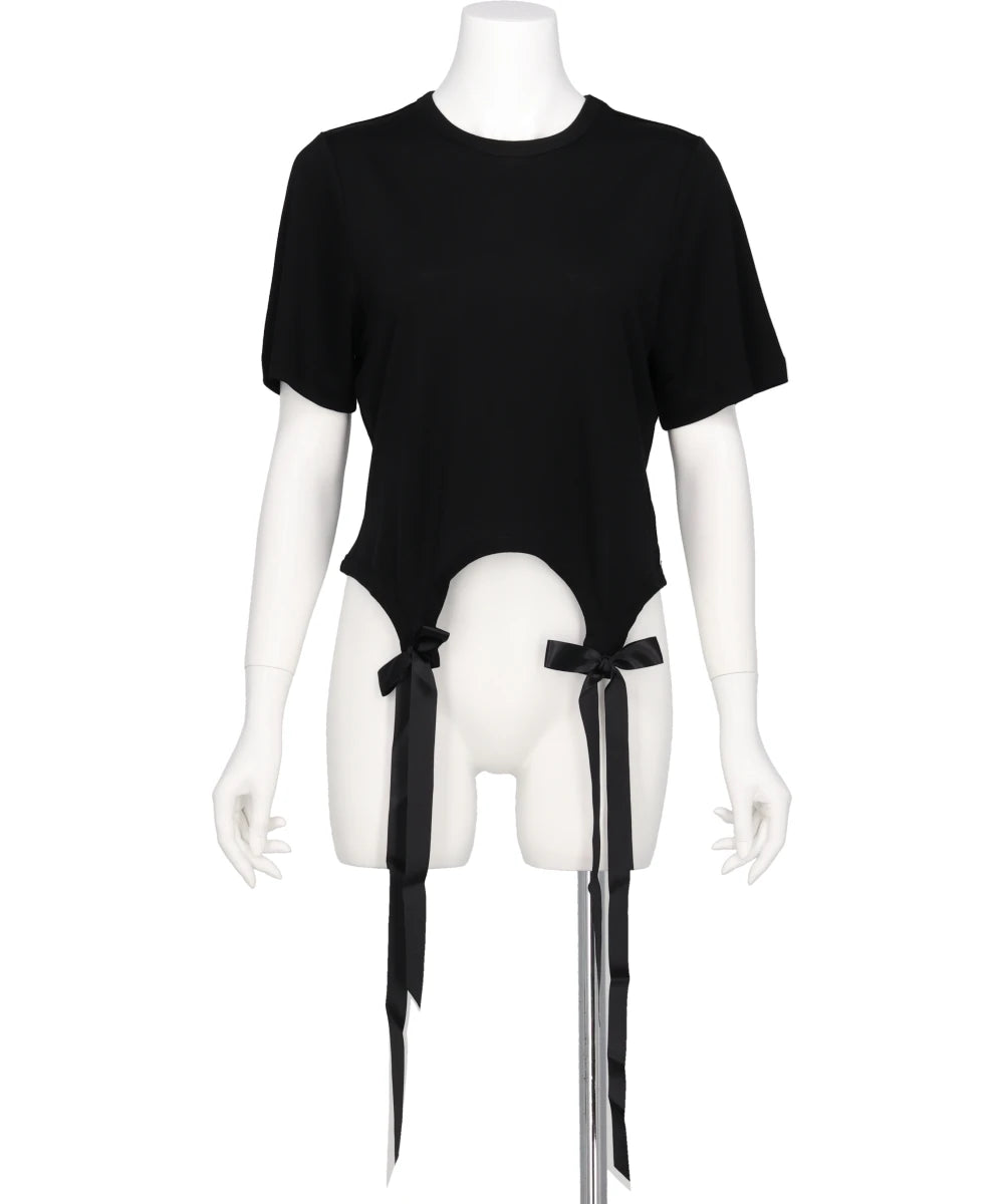 EASY SHORT SLEEVE T-SHIRT W/ BOW TAILS