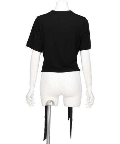 EASY SHORT SLEEVE T-SHIRT W/ BOW TAILS