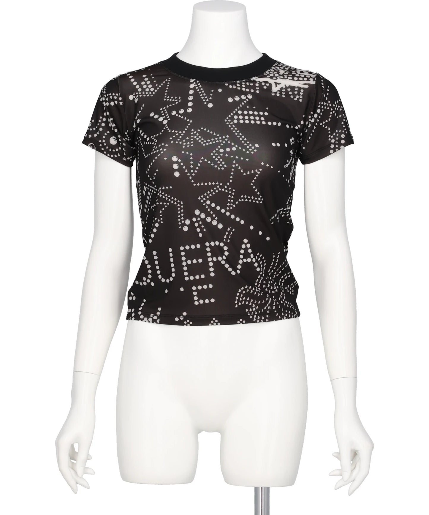 RHINESTUDS T SHIRT KNIT