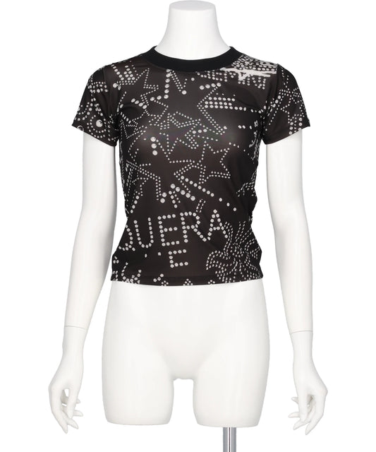 RHINESTUDS T SHIRT KNIT