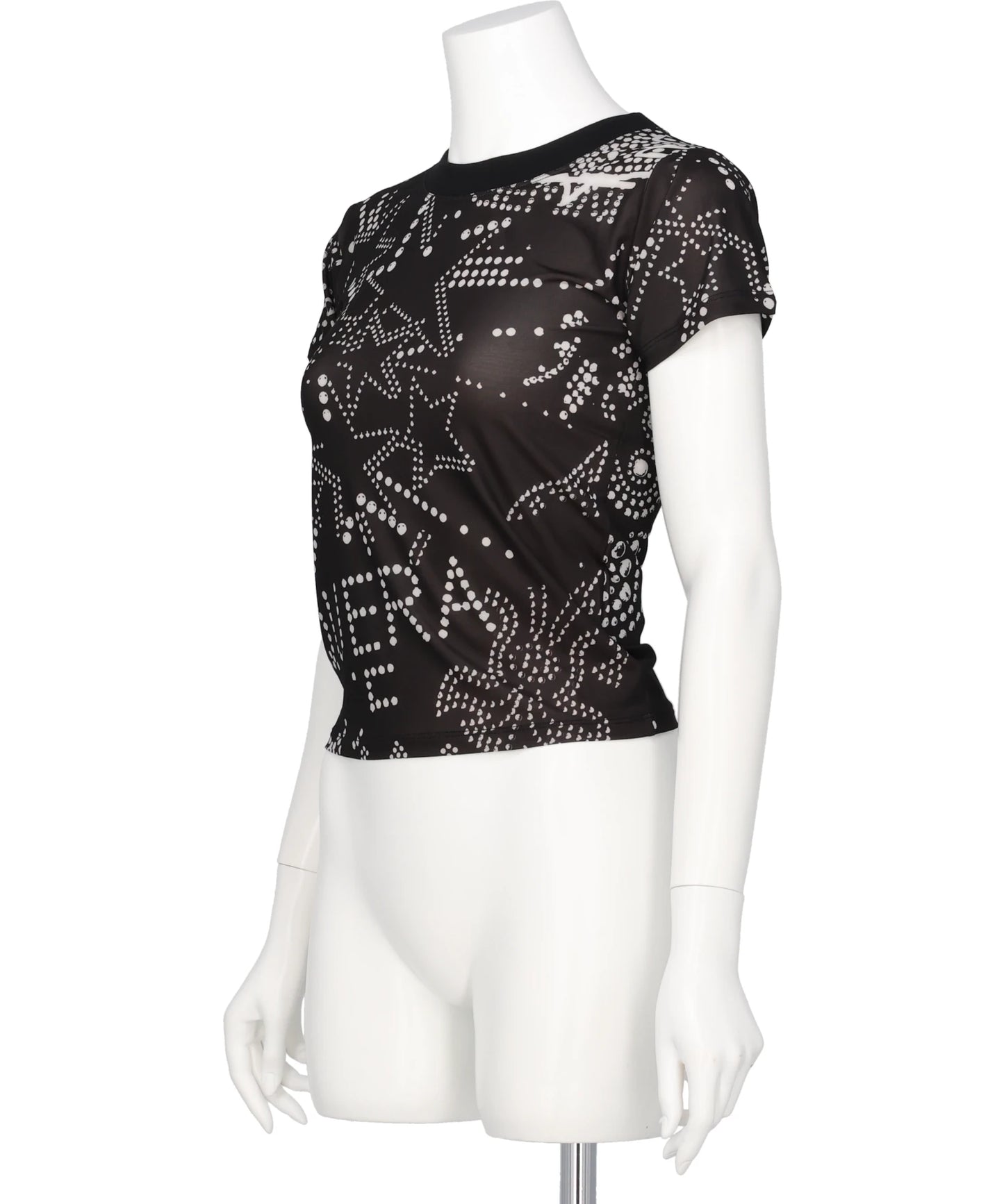 RHINESTUDS T SHIRT KNIT