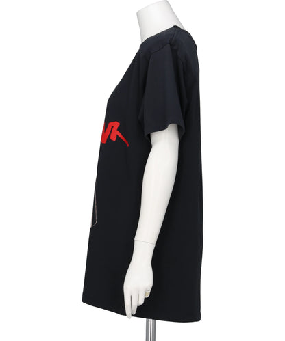 LIPSTICK OVERSIZED T SHIRT KNIT