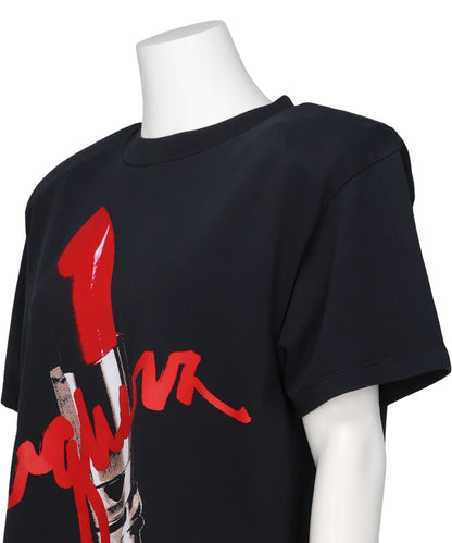 LIPSTICK OVERSIZED T SHIRT KNIT