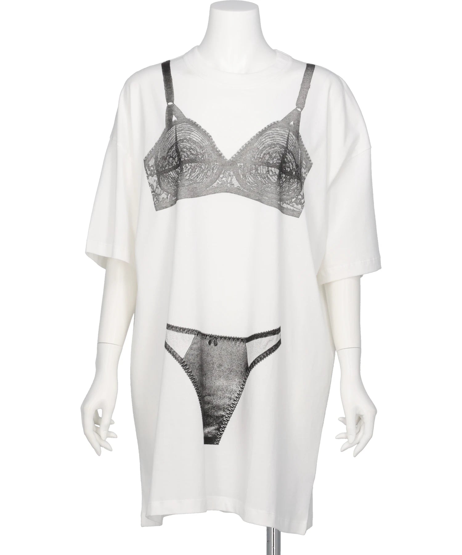 VAQUERA NYC（ヴァケラ）TROMPE L'CEIL TALL TEE KNIT