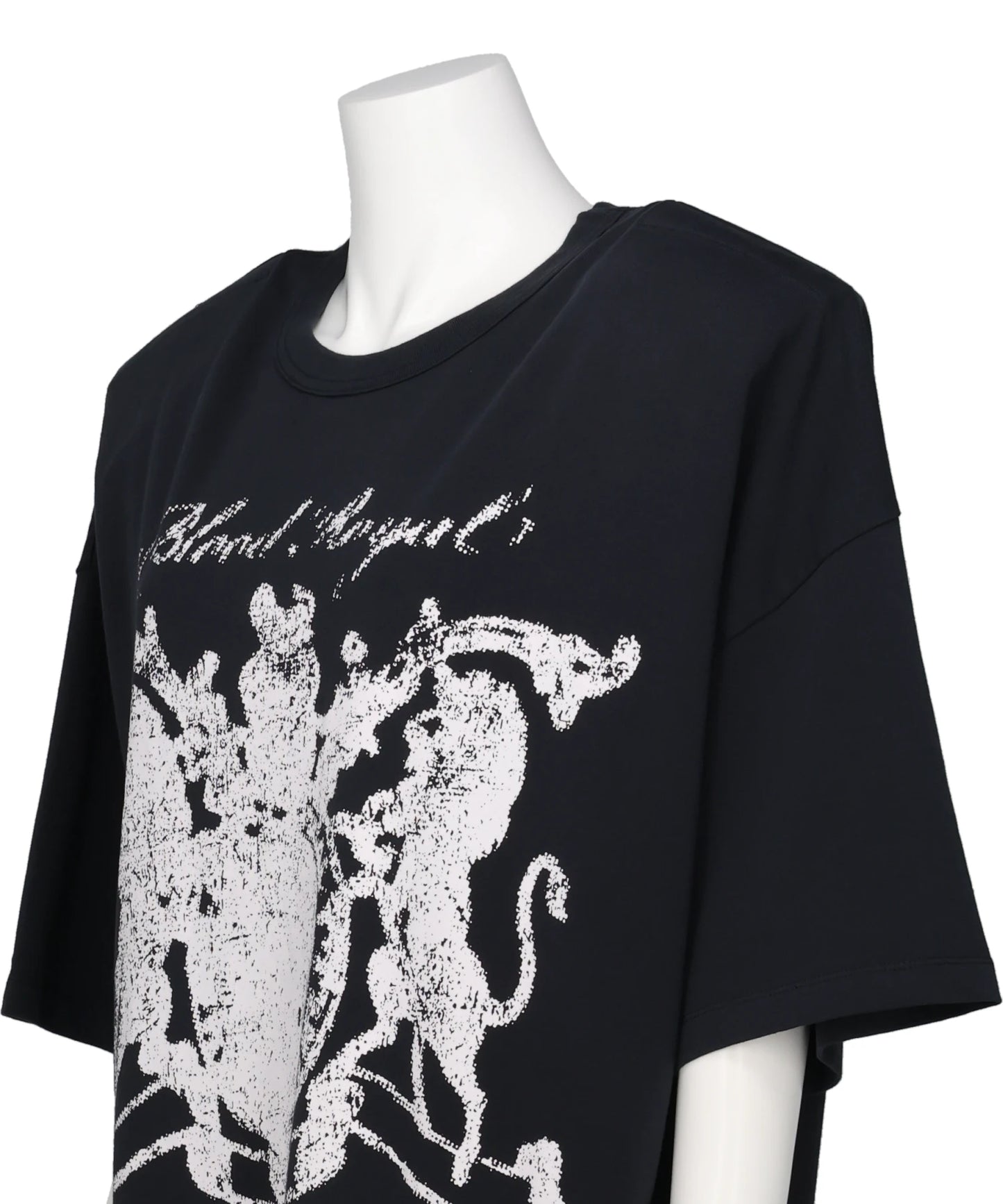 SHOULDER PAD TALL TEE KNIT