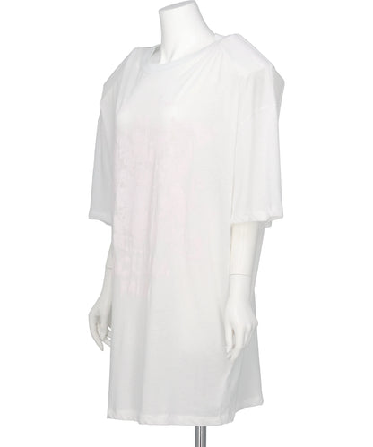 SHOULDER PAD TALL TEE KNIT