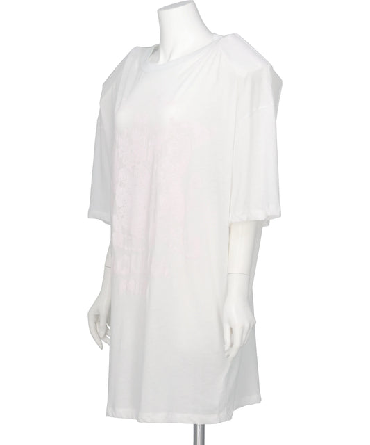 SHOULDER PAD TALL TEE KNIT