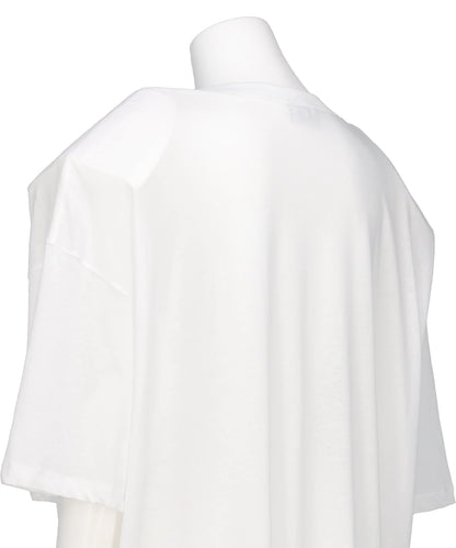 SHOULDER PAD TALL TEE KNIT