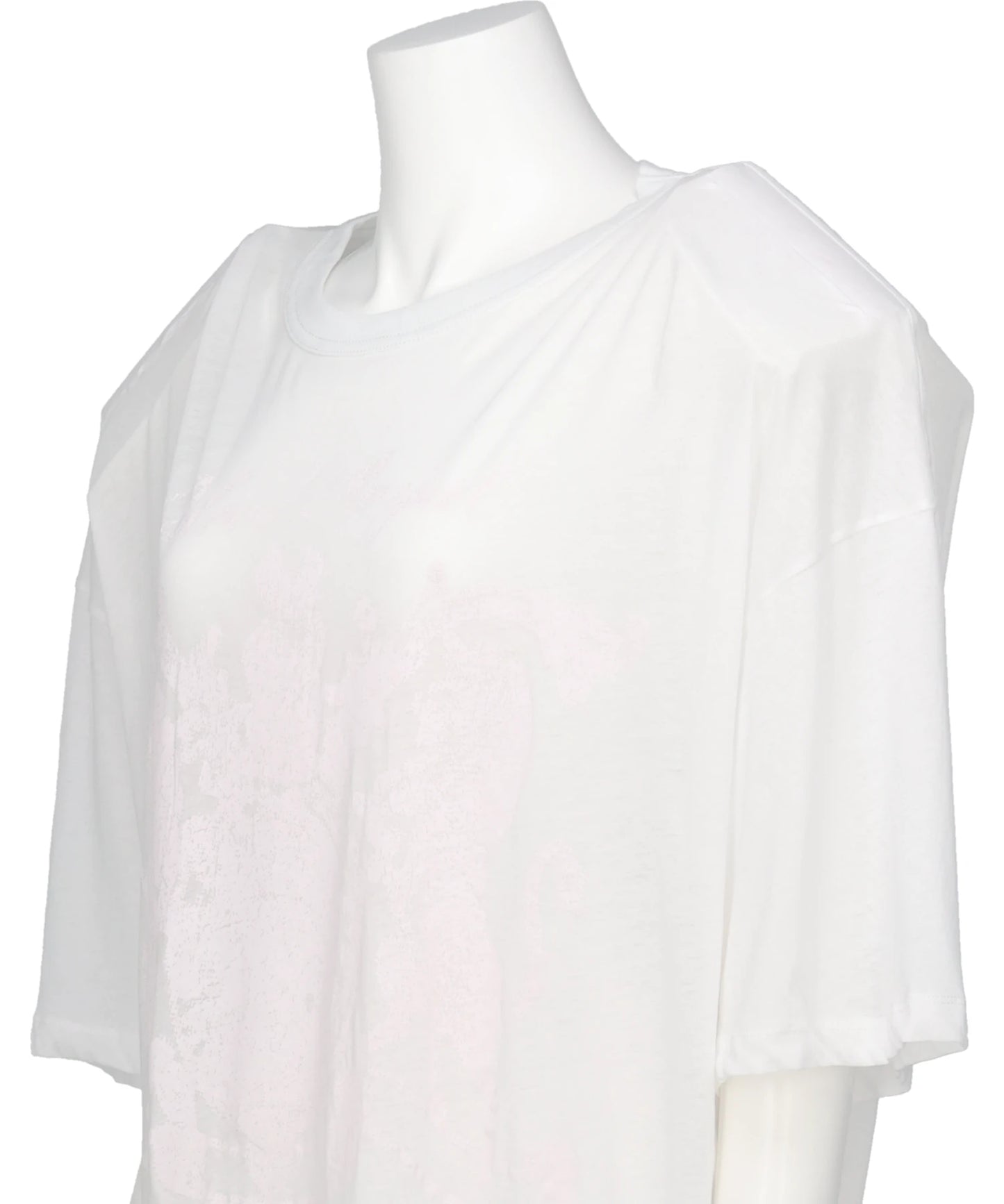 SHOULDER PAD TALL TEE KNIT