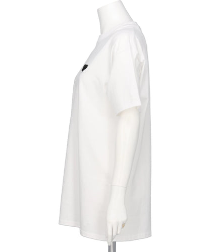 HEART EMBROIDERY T-SHIRT