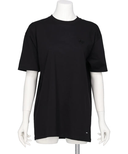 HEART EMBROIDERY T-SHIRT