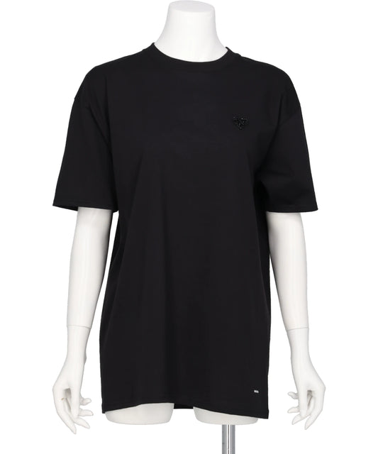 HEART EMBROIDERY T-SHIRT