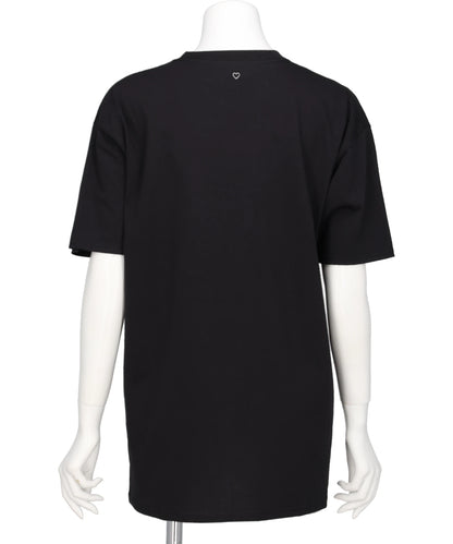 HEART EMBROIDERY T-SHIRT