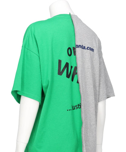 HALF LOGO TEE