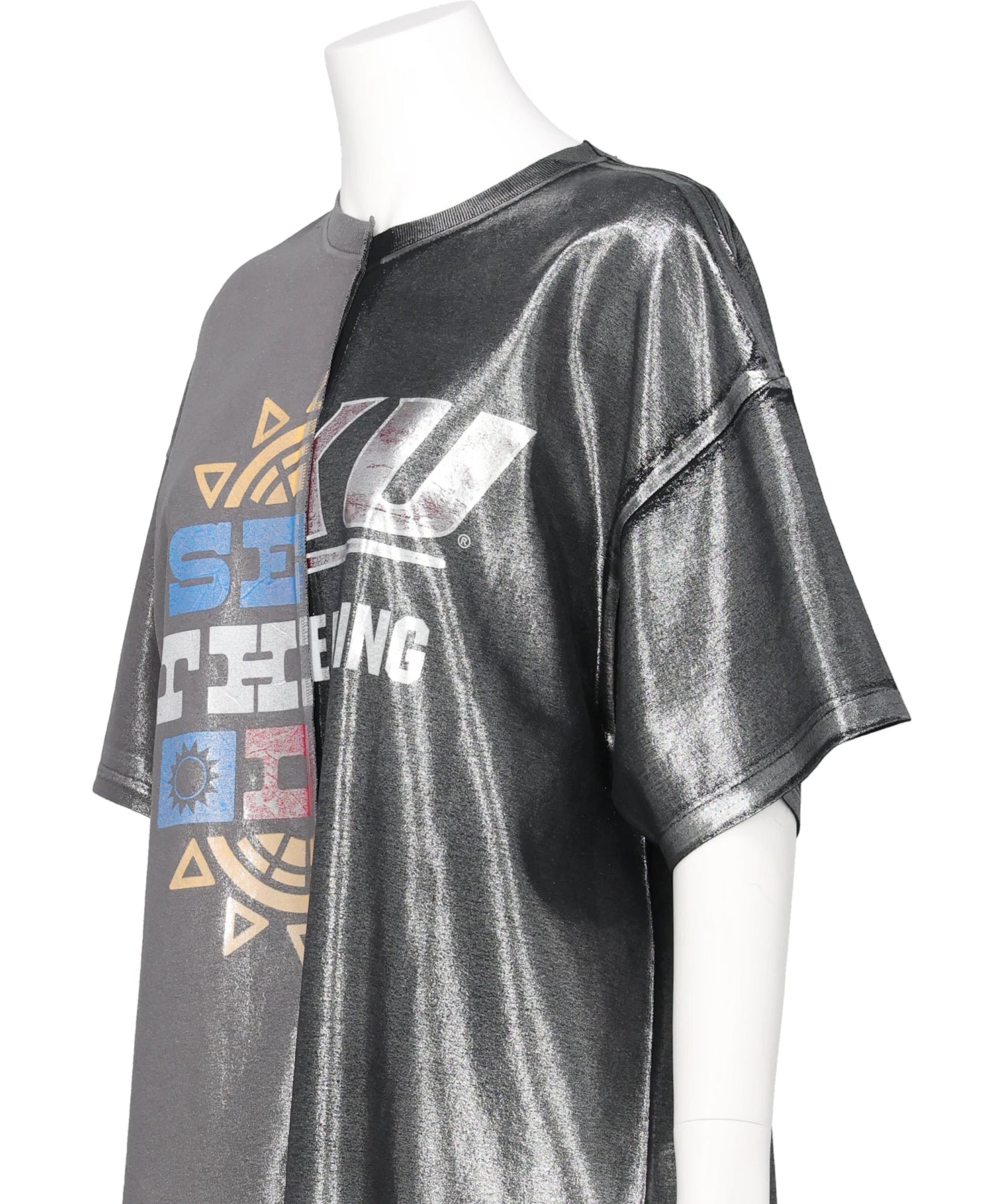 HALF FOIL LOGO TEE