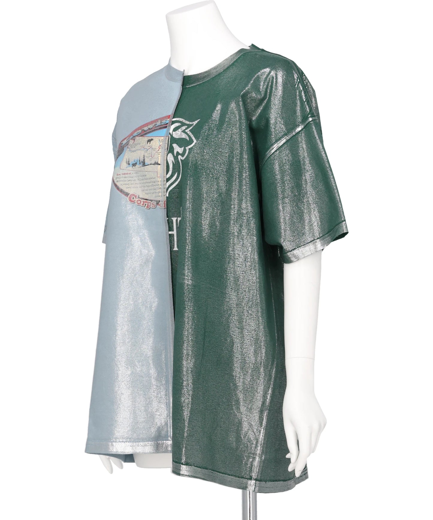HALF FOIL LOGO TEE
