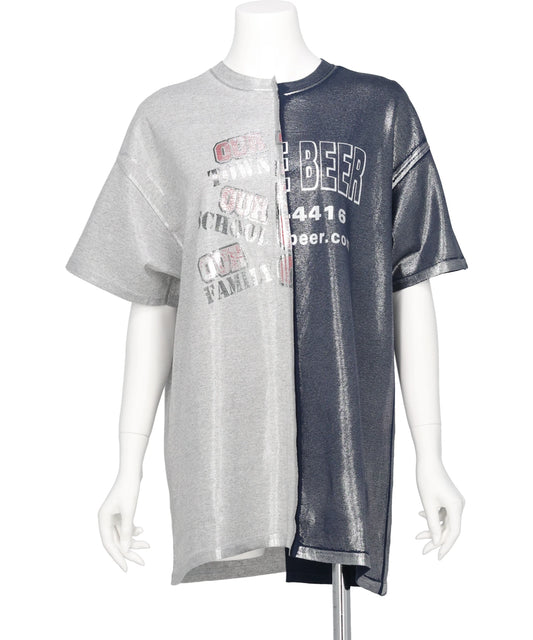 QUIITO(キイト) 2026SS HALF FOIL LOGO TEE Q26S-P070S