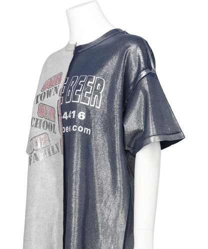HALF FOIL LOGO TEE