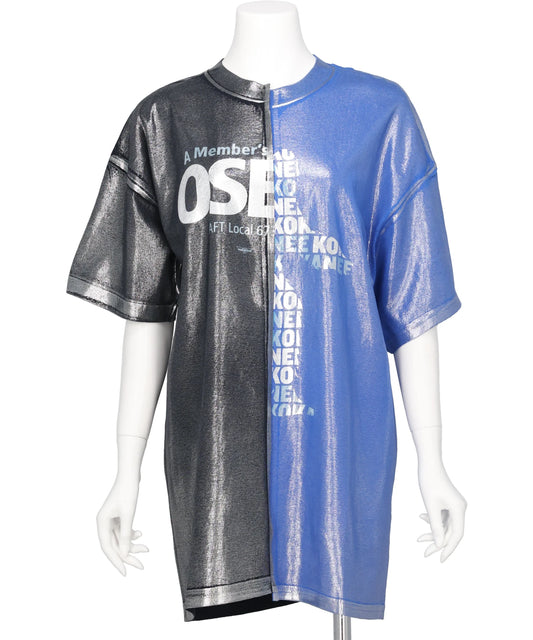 QUIITO(キイト) 2026SS HALF FOIL LOGO TEE Q26S-P070S