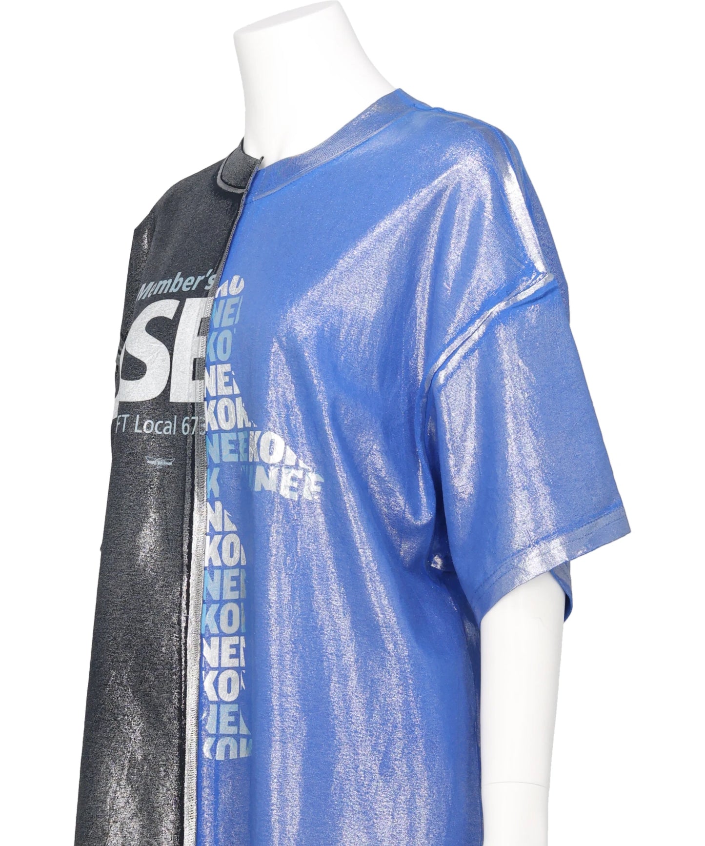 HALF FOIL LOGO TEE